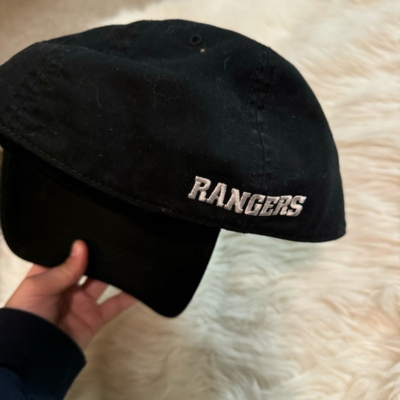 New York Rangers Black Baseball Hat 47 XX-Large Hockey NHL NWOT - Picture 6 of 8